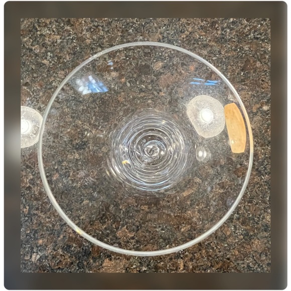 Svend Jensen-Pair of Fluted Crystal Champagne Glasses-Made in Denmark - Picture 4 of 6